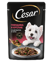 CESAR<sup>&reg;</sup> Кусочки в соусе